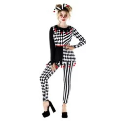 Costume Da Giullare Arlecchino Per Donna 12 Costume Da Giullare Arlecchino Per Donna -Vendite Morphsuits mcwhjs harlequin jester2 1