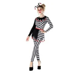 Costume Da Giullare Arlecchino Per Donna 13 Costume Da Giullare Arlecchino Per Donna -Vendite Morphsuits mcwhjs harlequin jester6 1