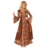 Abito Lungo Hippie Anni '60 Costume Marrone Per Donna 1 Abito Lungo Hippie Anni '60 Costume Marrone Per Donna -Vendite Morphsuits mcwlhb long hippie dress brown women 2 min