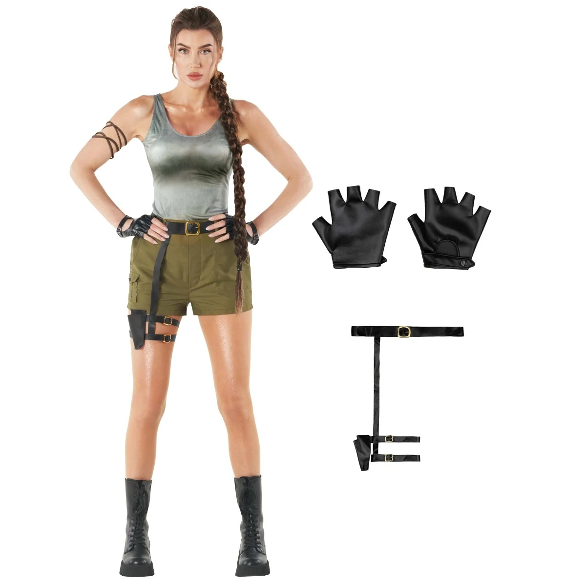 Tomb Adventurer Costume Womens 8 Tomb Adventurer Costume Womens - immagine 6