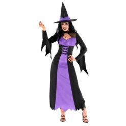 Costume Da Strega Viola Per Donna -Vendite Morphsuits mcwwwp wicked witch purple adult 05 1