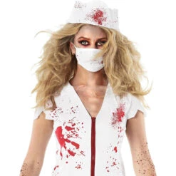 Women's Zombie Horror Nurse Costume 11 Women's Zombie Horror Nurse Costume -Vendite Morphsuits women s zombie nurse costume 5
