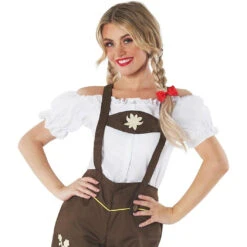 Womens Lederhosen Oktoberfest Costume 11 Womens Lederhosen Oktoberfest Costume -Vendite Morphsuits womens lederhosen costume 5