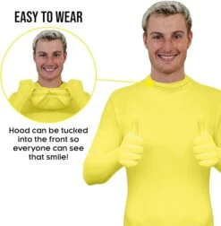 Morphsuit Gialla Adulto -Vendite Morphsuits yellow morphsuit easy to wear